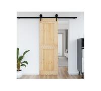vidaXL Porte 70x210 cm bois massif de pin