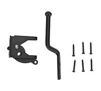 Porte Noire SERRURES HASP LOQUET Carbone Acier DE SÉCURITÉ Cadenas Fermeture ADAPTÉ pour Les CAISSOIRS