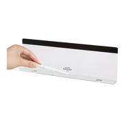 Porte-Notes Adhésif Pour Écran D’Ordinateur | Panneau De Rappel En Acrylique Transparent 26cm | Organisateur De Bureau Pour Messages Et