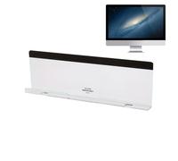 Porte-notes adhésifs pour moniteur - Rappel de messages sur écran acrylique, porte pour ordinateur, clip de bureau, bureau, bureau, maison, ordinateur portable, femme, homme, organisation, bloc-notes