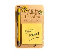 Porte-notes de Bureau et d'École - Organisateur de Bureau Drôle pour Fournitures Scolaires et de Travail - Support Pour Notes Autocollantes Pour,Idee Cadeau pour Collègues Enseignants Employés