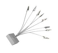 Porte Notes Métallique Multi Têtes avec Clips pour Photos Cartes et Mémo Support de Élégant et Pratique pour Décorations et Fournitures