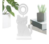 Porte-Numéro De Table Mariage,Pinces Décoratives pour Écriteaux | Présentoir Photo en Forme de Chat pour Maison Hôtels Salle à Manger et Support Marque-place