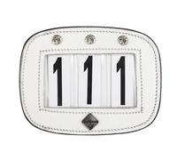 Porte-numéro équitation de selle LeMieux Blanc TU