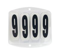 Porte-numéro équitation Waldhausen Blanc TU