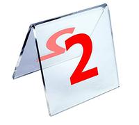 Porte-numéros de table, Numéros de table en acrylique, plusieurs ensembles, 79 x 69 cm(45667)