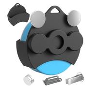 Porte-objets pour pare-soleil de voiture | attache magnétique avec clip en silicone pour sangle - organisateur de pare-soleil de véhicule - pour sac à main canette masticateur sac à dos femmes et