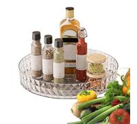 Porte-objets rotatif pour cosmétiques, support rotatif pour assaisonnements, support de plateau tournant pour le stockage d'assaisonnements, support d'assaisonnement de support de conteneur de