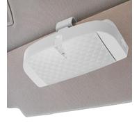 Porte-oeil pour lunettes de visière, support de lunettes de soleil | Porte de lunettes multifonctionnelle pour visière - Outil de stockage de véhicule, accessoires de voiture élégants pour cartes
