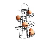 Porte-Oeufs En Métal,Comptoir Du Support D'oeuf, Support De Séchage Pour Œufs De Poule, Design Metal Egg Egg Skelter Dispensver Rack, Organisateur De Rangement Pour Comptoir De Cuisine