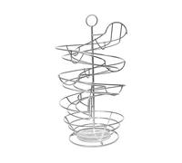 Porte-Oeufs | Panier Spiralé de Comptoir Pour Œufs de Poule - Range Oeufs Panier Métallique Rangement Desserte Pour Domicile Appartement