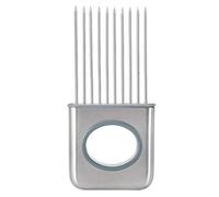 Porte-oignon multifonctionnel en acier inoxydable, aiguille à oignon, outils de cuisine pour trancher