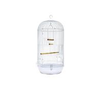 Porte-Oiseaux Affichage Pet Cage Grand Art Rond Cage À Oiseaux Perroquet Cage Oiseau Perroquet Villa Perching Cage Cages pour Animaux