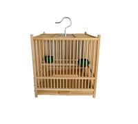Porte-Oiseaux Cage à Oiseaux de Style Chinois Faite à la Main Petite Cage à Perroquet Accessoires de Cage à Perruche for Petite Perruche calopsitte canari Cages pour Animaux