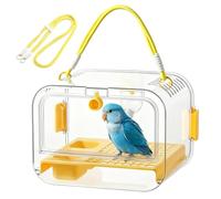 Porte-oiseaux de voyage - Conteneur de transport pour perroquets extérieur | Pour amateurs d'animaux, entraîneurs, bénévoles, voyageurs, visite vétérinaire, courts trajets, déménagements, promenades