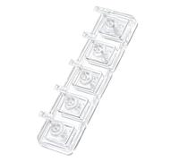 Porte-ongles en acrylique sans danger pour appareils électroniques et portable avec base robuste facile à nettoyer