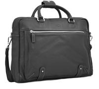 Porte-ordinateur Cuir 15"" 1 compartiment - Noir