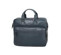 Porte-ordinateur Katana Cuir de Vachette grainé 89615 - Bleu Bleu