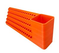 Porte- - Organisateur de tournevis avec plusieurs fentes - Solution de rangement robuste pour perceuses, système de gestion des outils à main portable | Organiseur pratique pour les tâches dans