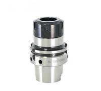 Porte-outil CNC Haute Vitesse HSK63A ER16 ER20 ER25 ER32, Précision 0,001 Mm, Vitesse D'équilibrage G2.5 40000 Tr/min Porte-outil De Fraisage Outil De Tour(HSK63A-ER16-100L)