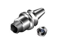 Porte-outil de haute précision HSK50A HSK63A ER16-ER32, mandrin de fraisage, outils de tour à métaux CNC, graveur de broche, précision 0,002 mm, 1 pièce(HSK50A-ER16-80)