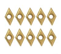 Porte-outil de tournage externe : comprend 1 porte-outils en alliage d'acier SDJCR1212H11, 10 inserts en carbure DCMT11T304 et 1 clé T15 pour lame rapide