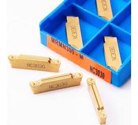 Porte-outil de tournage externe d'origine MRMN300-M, 10 pièces, MRMN300 NC3020 MC3030 PC9030, lame en alliage dur(MRMN300-M PC9030)