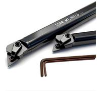 Porte-outil de tournage interne, Inserts en carbure TNMG1604, barre tour, ensemble d'outils coupe CNC, 1 pièce Plaquettes de Carbure CNC(No inserts,S25S-MTJNL16 (L))