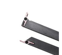 Porte-outil de tournage SHKFR SHKFR1212K42, grande profondeur de coupe B-SHKFL petit tour HKFF42R6001, Inserts filetés, Machine-outil CNC précise 1 pièce(SHKFR1212K42)