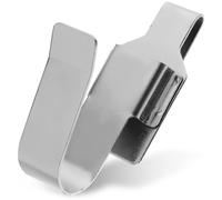 Porte-Outil sans Fil en Acier Argenté, Clip Ceinture, Accès Facile | Système de Maintien à Clip Ceinture, Forte Charge, Protège L’outil, Usage Atelier