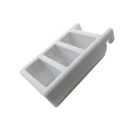 Porte-outils 3 en 1, de rangement facile à, White | de rangement d ' outils moderne avec 3 fentes pour pinces et ciseaux, d ' outils en panneau perforé