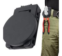 Porte-outils à ceinture magnétique - Aimant à clip de 2,6 pouces | Aimant recouvert de caoutchouc Matériau ABS - Clip de taille robuste pour vis, clous, outils, travail mains libres, garage, bricolage