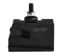 Porte-outils à changement rapide pour les applications de tour, y compris le tournage cylindrique, le rainurage, l'alésage, le perçage et le moletage sur équipement CNC (250-007)