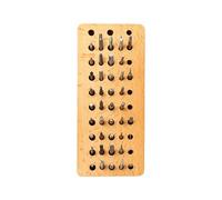 Porte-Outils Artisanal Rack en bois portable à 30 trous