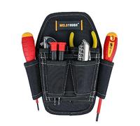 Porte-outils avec 7 poches à clips, petit porte-outils, organisateur de travail et porte-couteaux avec clip de ceinture