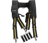 Porte-outils | Bretelles rembourrées avec support de téléphone amovible pour porte-outils, sangles réglables, attaches pour harnais de charpentier Dewalt CLC
