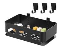 Porte-outils de barbecue - Organiseur de grille d'extérieur | Support d'accessoires de barbecue | Ensemble de crochets de rangement pour outils | Support à sauce | Organiseur d'ustensiles de barbecue