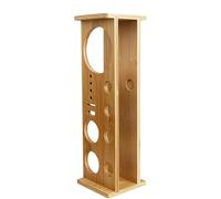 Porte-outils de barman, ensemble shaker à cocktail support en bois pour | Outils à vin de capacité pour les amateurs de cocktails