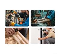 Porte-outils de poignet magnétique avec aimant puissant pour vis, écrous, embouts, bracelet Oxford réglable pour électricien, charpentier, bricolage, noir, 270 mm
