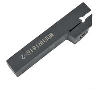 Porte-outils de tour CNC MGEHR1616-2 pour barre d'alésage indexable de 16 mm avec inserts en carbure MGMN200-G revêtus d'or pour la finition et la finition