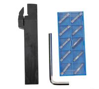 Porte-outils de tournage en acier MGEHR2020 3, avec inserts MGMN300 M pour une excellente performance