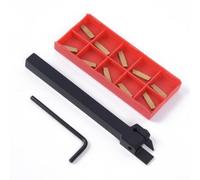 Porte-outils en carbure MGEHR1010-2 prenant en charge MGMN200 pour un contrôle dimensionnel précis pendant les opérations de tour
