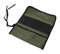 Porte-outils enroulable en tissu Oxford avec plusieurs poches pour ranger clés, tournevis, pinces, jauges de pneus et plus encore, compact et facile à transporter