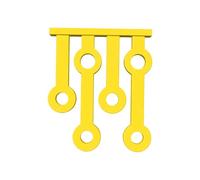 Porte-outils imprimé 3D, design modulaire, jaune A | Conçu pour un accès rapide et une organisation claire. Convient pour le domaine et l'éducation