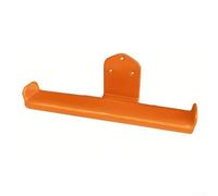 Porte-outils mural en fer robuste pour outils de jardin, tronçonneuses, tondeuses à gazon et pulvérisateurs à dos, étagère de rangement peu encombrante pour garage et abri de jardin