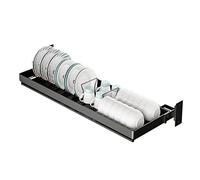 Porte-outils mural multifonction avec plateau d'égouttement de 65 cm, solution d'économie d'espace pour organiser les outils, parfait pour la maison et l'atelier