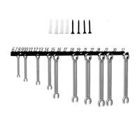 Porte-outils - Organiseur de clés réglables et robustes | Support mural pour garage, atelier, mécanicien, établi, hangar, atelier de réparation de véhicules, organisation de stockage, , compact
