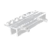 Porte-outils pour aquarium - Organiseur d'outils en acrylique, support pour herbe d'eau | Porte-accessoires durables et réglables - Porte-outils élégant pour aquarium - Permet de ranger les ciseaux et