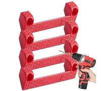 Porte-outils pour outils électriques, cintre d'outils - Ceinture de banc pour rubans à mesurer, outils électriques - 4 porte-outils peu encombrants pour mètre ruban et lunettes, porte-outils sur