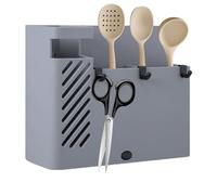 Porte-outils pour plan de travail de cuisine, support pour ustensiles muraux, étagère pour couverts avec divisions | pour cuisine appartement véhicule récréatif armoire fête Noël table Country Fat